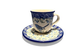 B10 Bunzlau Espresso mokje met schotel 1932X 70ml